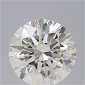 Natural Diamond 0.50 Carats, Round with Excellent Cut, G Color, VVS2 Clarity and Certified by IGI
