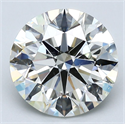 Diamante Natural 4.23 quilates, Redondo , Color J, claridad SI2 y certificado GIA