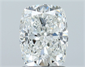 Diamante Natural 1.51 quilates, Del cojín , Color G, claridad VVS2 y certificado GIA