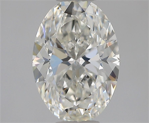 Picture of Natural Diamond 1.20 Carats, Oval with  Cut, G Color, VVS2 Clarity and Certified by GIA