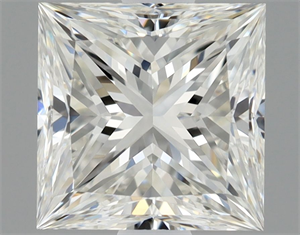 Picture of Natural Diamond 1.13 Carats, Princess with  Cut, G Color, VVS1 Clarity and Certified by GIA