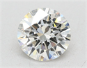 Diamante Natural 0.80 quilates, Redondo , Color I, claridad VS2 y certificado GIA