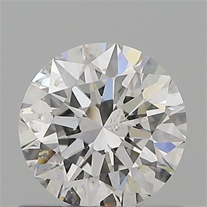 Picture of Natural Diamond 0.71 Carats, Round with Excellent Cut, E Color, SI2 Clarity and Certified by GIA