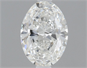 Natural Diamond 0.40 Carats, Oval with  Cut, E Color, VVS1 Clarity and Certified by GIA