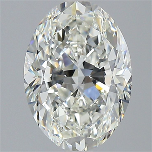 Foto Diamante Natural 2.50 quilates, Ovalado , Color I, claridad IF y certificado GIA de