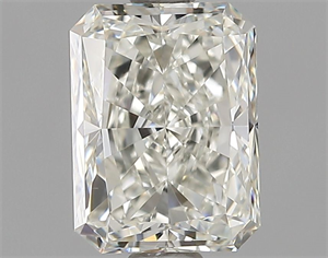 Picture of Natural Diamond 1.20 Carats, Radiant with  Cut, J Color, VS1 Clarity and Certified by GIA