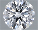 Del inventario de diamantes de laboratorio, 0.74 quilates, Redondo , Color D, claridad VS2 y certificado IGI