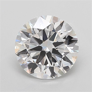 Picture of Lab Grown Diamond 5.06 Carats, Round with Ideal Cut, E Color, VVS2 Clarity and Certified by IGI