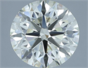 Diamante Natural 2.50 quilates, Redondo , Color L, claridad IF y certificado IGI