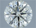 Diamante Natural 2.50 quilates, Redondo , Color L, claridad IF y certificado IGI