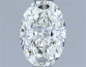 Picture of Natural Diamond 0.90 Carats, Oval with  Cut, H Color, VVS2 Clarity and Certified by IGI