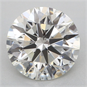 Natural Diamond 0.71 Carats, Round with Excellent Cut, I Color, SI2 Clarity and Certified by GIA