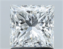Diamante Natural 1.21 quilates, Princesa , Color E, claridad VS2 y certificado GIA