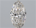 Natural Diamond 2.01 Carats, Marquise with  Cut, H Color, SI2 Clarity and Certified by GIA