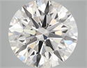 Lab Grown Diamond 7.60 Carats, Round with Ideal Cut, G Color, VS2 Clarity and Certified by IGI