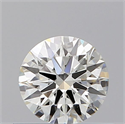 Diamante Natural 0.50 quilates, Redondo , Color J, claridad VVS1 y certificado GIA
