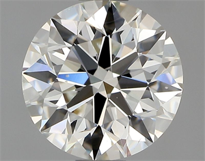 Picture of Natural Diamond 1.00 Carats, Round with Excellent Cut, I Color, SI1 Clarity and Certified by GIA
