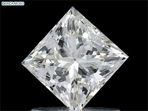 Foto Diamante Natural 1.00 quilates, Princesa , Color K, claridad VS1 y certificado GIA de