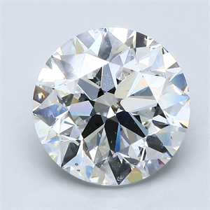 Picture of Natural Diamond 5.01 Carats, Round with Excellent Cut, E Color, SI2 Clarity and Certified by GIA