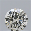 Natural Diamond 0.40 Carats, Round with Excellent Cut, I Color, SI2 Clarity and Certified by IGI