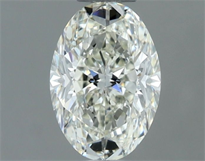 Picture of Natural Diamond 0.70 Carats, Oval with  Cut, I Color, VVS1 Clarity and Certified by IGI