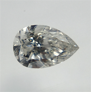Foto Diamante Natural 0.24 quilates, De pera , Color E, claridad I1 y certificado GIA de
