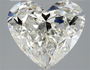 Picture of Natural Diamond 3.03 Carats, Heart with  Cut, J Color, SI1 Clarity and Certified by GIA