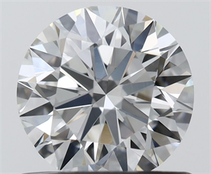 Picture of Natural Diamond 0.70 Carats, Round with Excellent Cut, F Color, VVS1 Clarity and Certified by IGI