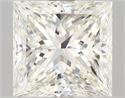 Natural Diamond 4.03 Carats, Princess with  Cut, I Color, VS2 Clarity and Certified by GIA