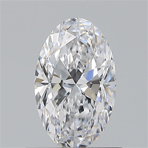 Picture of Natural Diamond 0.70 Carats, Oval with  Cut, D Color, VVS1 Clarity and Certified by GIA