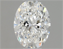 Diamante Natural 0.47 quilates, Ovalado , Color E, claridad VS2 y certificado GIA