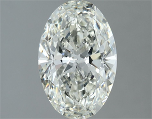 Picture of Natural Diamond 1.30 Carats, Oval with  Cut, I Color, VS1 Clarity and Certified by IGI