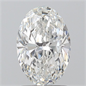Natural Diamond 1.20 Carats, Oval with  Cut, F Color, VVS2 Clarity and Certified by GIA