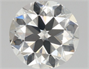 Natural Diamond 0.70 Carats, Round with Very Good Cut, I Color, VS2 Clarity and Certified by GIA