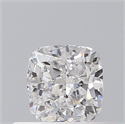 Diamante Natural 0.40 quilates, Del cojín , Color D, claridad SI2 y certificado GIA