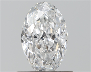 Picture of Natural Diamond 0.50 Carats, Oval with  Cut, E Color, SI1 Clarity and Certified by GIA