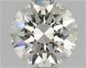 Diamante Natural 0.71 quilates, Redondo , Color L, claridad VS2 y certificado GIA
