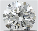 Diamante Natural 0.45 quilates, Redondo , Color I, claridad VVS2 y certificado IGI
