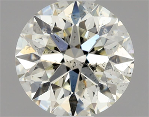 Picture of Natural Diamond 0.80 Carats, Round with Excellent Cut, L Color, SI2 Clarity and Certified by GIA