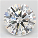 Lab Grown Diamond 3.69 Carats, Round with Excellent Cut, E Color, VVS1 Clarity and Certified by GIA