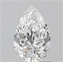 Diamante Natural 0.90 quilates, De pera , Color D, claridad VVS1 y certificado GIA