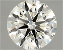 Natural Diamond 1.00 Carats, Round with Excellent Cut, I Color, SI1 Clarity and Certified by GIA