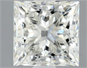Natural Diamond 1.00 Carats, Princess with  Cut, J Color, VS1 Clarity and Certified by GIA