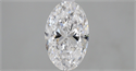 Natural Diamond 2.00 Carats, Oval with  Cut, D Color, VVS1 Clarity and Certified by GIA