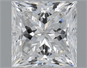 Diamante Natural 1.01 quilates, Princesa , Color E, claridad VS1 y certificado GIA