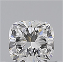 Natural Diamond 0.50 Carats, Cushion with  Cut, F Color, VVS1 Clarity and Certified by GIA