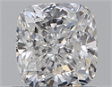Natural Diamond 0.70 Carats, Cushion with  Cut, E Color, SI1 Clarity and Certified by GIA
