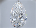 Natural Diamond 2.08 Carats, Pear with  Cut, F Color, VS2 Clarity and Certified by GIA