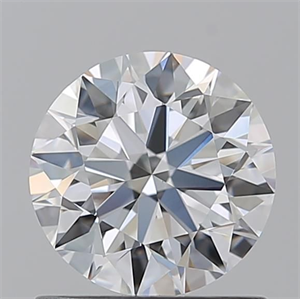 Picture of Natural Diamond 0.96 Carats, Round with Excellent Cut, E Color, VS1 Clarity and Certified by GIA