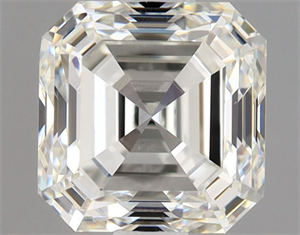 Picture of Natural Diamond 1.01 Carats, Asscher with  Cut, K Color, VS1 Clarity and Certified by GIA